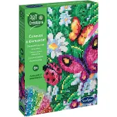Carletto Deutschland Sentosphere - Image en strass Fleurs & Papillons
