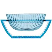 Kartell U Shine Vase Blue