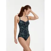 Vivid Maillot de bain bleu cyan / bleu foncé