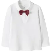 Name it T-Shirt 'NMMROGULA' lie de vin / blanc