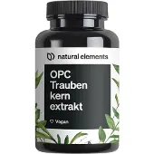 Natural Elements Gélules d'extrait de pépins de raisin OPC - 90 gélules (pour 3 mois)