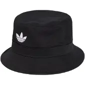 Adidas Chapeaux 'Adicolor Trefoil' noir / blanc