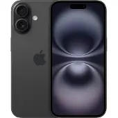 Apple iPhone 16 , 15,5 cm (6.1"), 2556 x 1179 Pixel, 128 Go, 48 MP, iOS 18, Schwarz