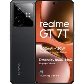 Realme GT 7T 17,3 cm (6.8") Double SIM Android 15 5G USB Type-C 12 Go 256 Go 7000 mAh Noir