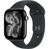 Apple Watch Series 11 OLED 46 mm Numérique 416 x 496 pixels Écran tactile Noir Wifi GPS (satellite)