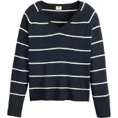 Levi's Pull-over bleu nuit / blanc cassé