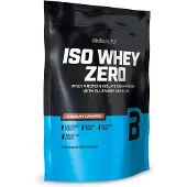 Biotech USA Iso Whey Zero 500 g caffé latte / Isolats de lactosérum / Isolat de lactosérum de première qualité avec acides aminés et BCAA supplémentaires
