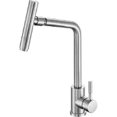 Fala Robinet de cuisine Steely, chromé 360˚, 40 cm