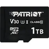 Patriot Memory Carte microSDXC Patriot VX 1 To 90/80 Mo/s V30 U3 UHS-I
