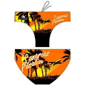 Turbo Paradise Canary Island Swimming Brief Orange,Noir 3XL Homme