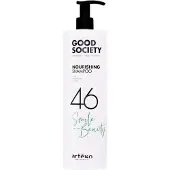 Artègo Good Society 46 Nourishing Shampoo shampooing shampooing nourrissant pour cheveux fins, faibles et cassants 1000 ml