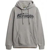 Superdry Outdoor Scene Relaxed Fit Hoodie Gris 3XL Homme