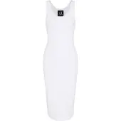 Armani Exchange pour femme. XW000820AF13729U0002 Robe blanche pour femme (XS), Casuel, Viscose