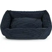 Fossflakes PetBed Mini 50x45 Navy Pinstripe - (PET-BED-050-045-103) (Chien)