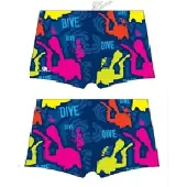Turbo Dive 2016 Swimming Boxer Bleu M Homme