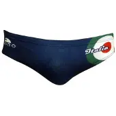 Turbo Italia Moto Swimming Brief Bleu 4XL Homme
