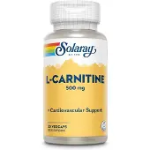 Solaray L-carnitine 500mgr 30 Units Blanc