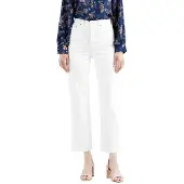 Levi's Ribcage Straight Ankle Jeans Blanc 34 / 29 Femme