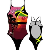 Turbo Jamaica Swimsuit Multicolore 4XL Femme