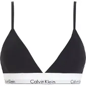 Calvin Klein Lv00qf8498 Triangle Bra Noir 2XS Femme