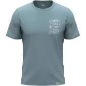 Hannah Greg Short Sleeve T-shirt Bleu L Homme