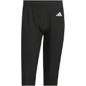 Adidas Pantalon de sport 'Adizero Impact' noir / blanc