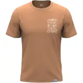 Hannah Greg Short Sleeve T-shirt Marron L Homme