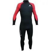 Seland Mundaka Ii 4.3 Mm Long Sleeve Back Zip Neoprene Suit Noir S