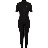 Ecoalf Mavericksalf Yulexalf1 2 Mm Woman Short Sleeve Chest Zip Neoprene Suit Noir M Femme