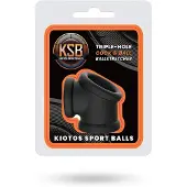 Kiotos - extenseur de pénis et de testicules en silicone (noir)