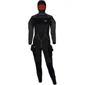 Apeks Thermiq Adv 8/7 Mm Woman Diving Wetsuit Noir XS Femme