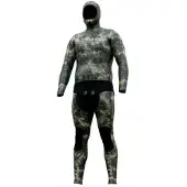 Picasso Thermal Skin Camu Hw 7 Mm Spearfishing Wetsuit Gris XL Homme