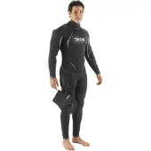 Seac Sub Space 7 Mm Semi Dry Suit Noir 2XL Homme