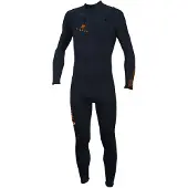 Seland Navia 3/2 Mm Long Sleeve Chest Zip Neoprene Suit Bleu XL Homme