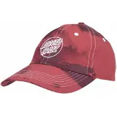 Santa Cruz Crash Cap Rouge