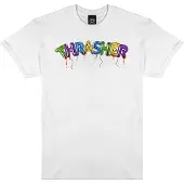 Thrasher Balloons Short Sleeve T-shirt Blanc XL