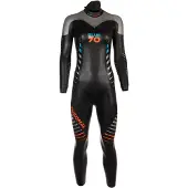 Blue Seventy Thermal Reaction Woman Long Sleeve Neoprene Wetsuit Noir LA Femme