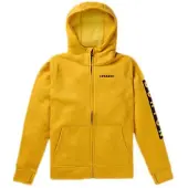 Burton Oak Full Zip Sweatshirt Jaune 14-16 Years Enfants