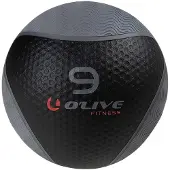 Olive 9kg Medicine Ball Noir 9 kg