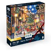 The House of Puzzles Puzzle de Noël Santa Switch On 1000 pièces