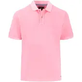Fynch&Hatton 15044003 Short Sleeve Polo Rose 2XL Homme