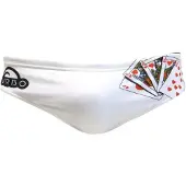 Turbo Scala Real Swimming Brief Blanc S Homme