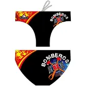 Turbo Spain Firefighters Swimming Brief Noir 4XL Homme