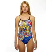 Turbo Big Queen Swimsuit Bleu L Femme