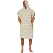 Ocean & Earth Layz Hooded Poncho Beige
