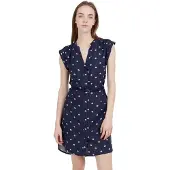 Fundango Mona Short Sleeve Short Dress Bleu M Femme