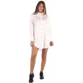 KENDALL + KYLIE Kkw343018 Long Sleeve Short Dress Blanc M Femme
