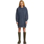 G-Star A Line Hoded Long Sleeve Dress Bleu 2XS Femme