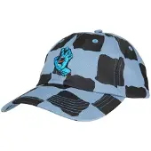 Santa Cruz Screaming Mini Hand Cap Bleu