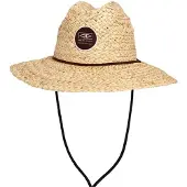 Ocean & Earth Woody Raffia Cane Hat Beige L